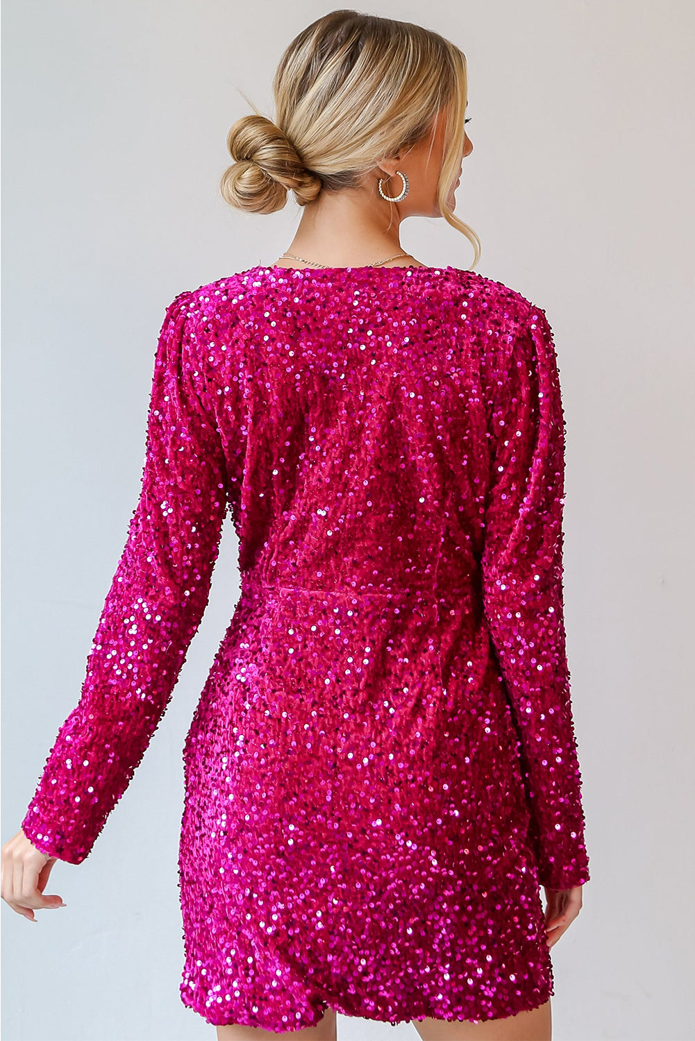 Calliope Velvet Sequin Mini Dress