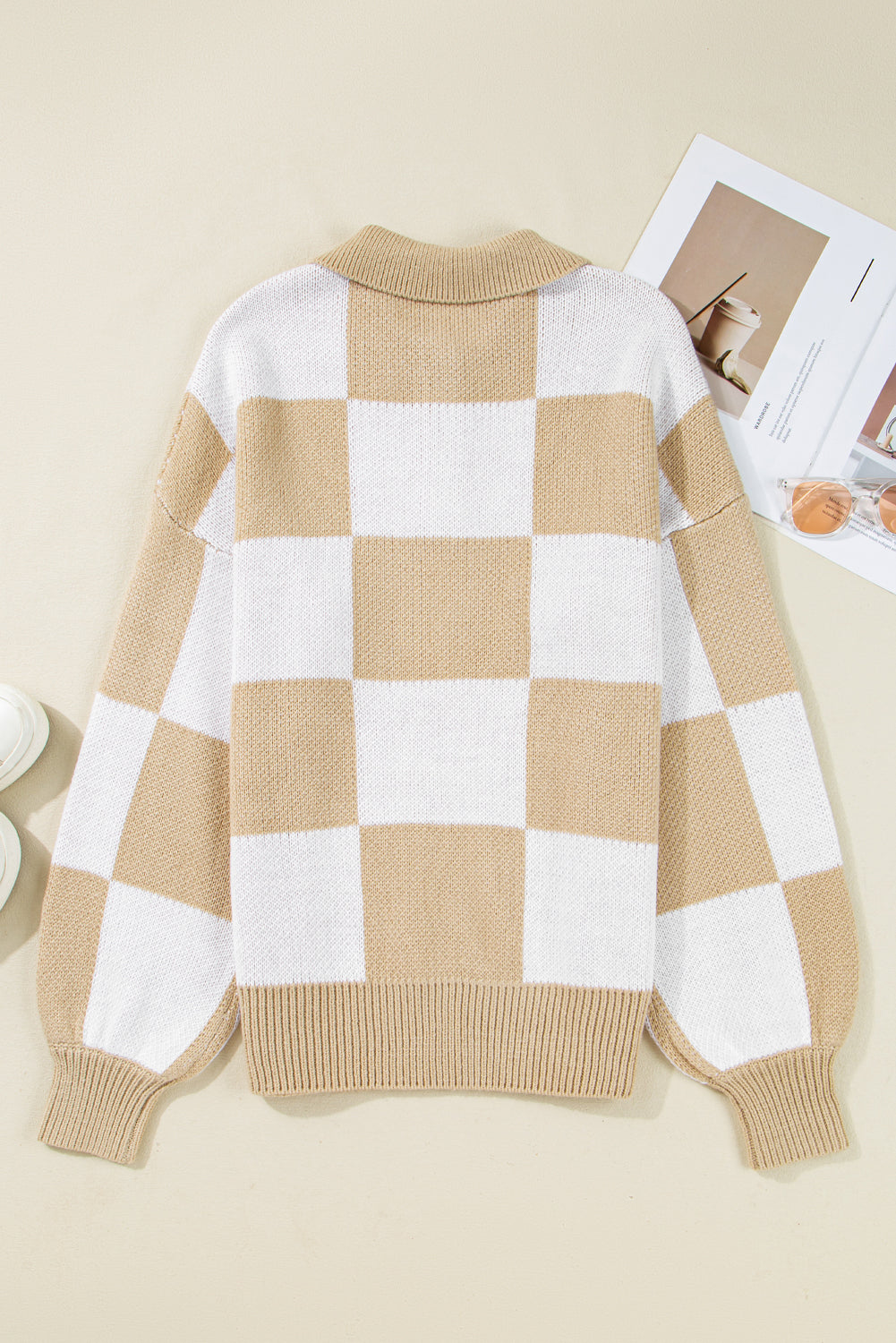 Eliana Beige Sweater