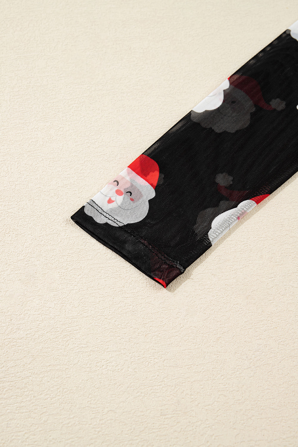 Cady Mesh Christmas Top