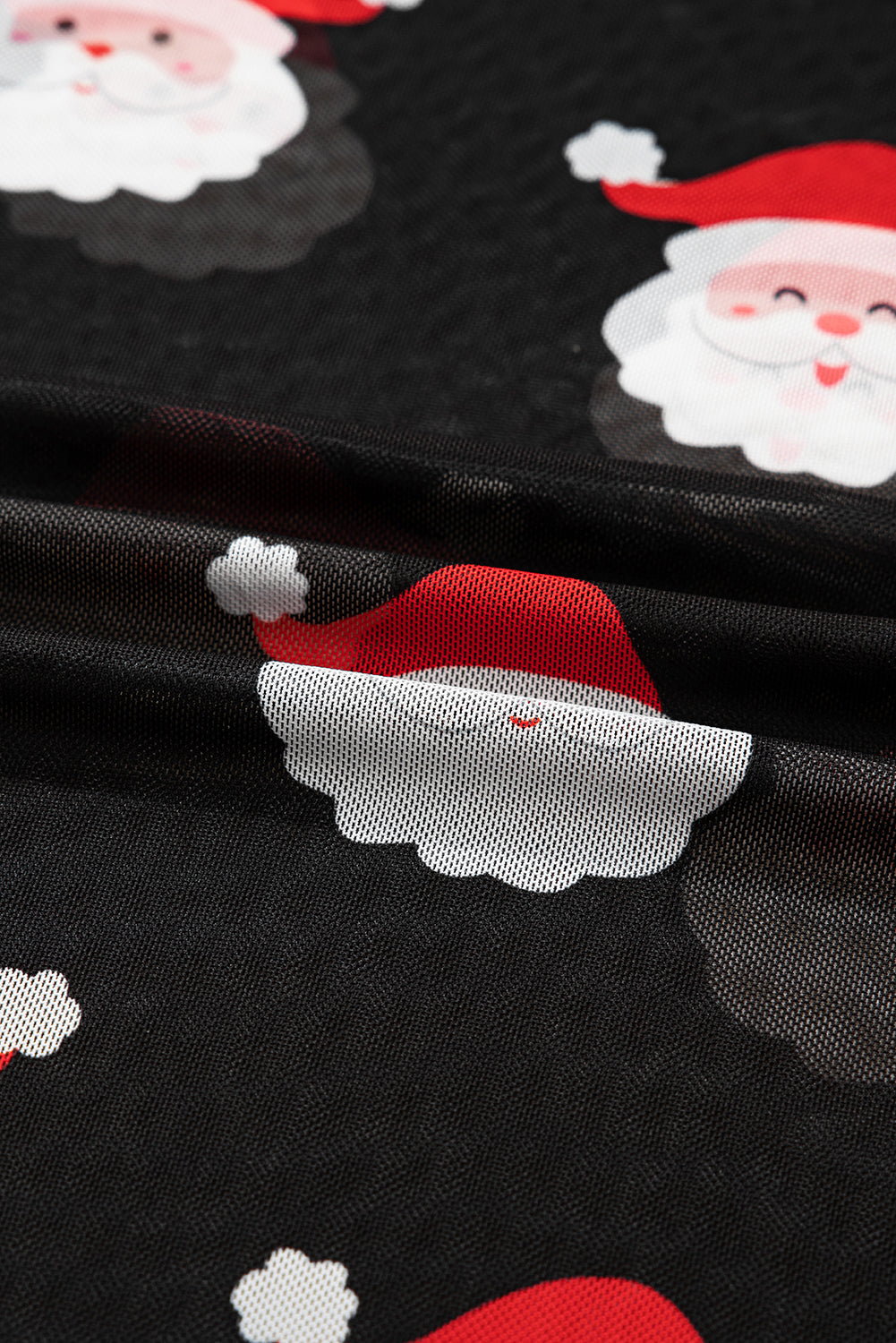 Cady Mesh Christmas Top