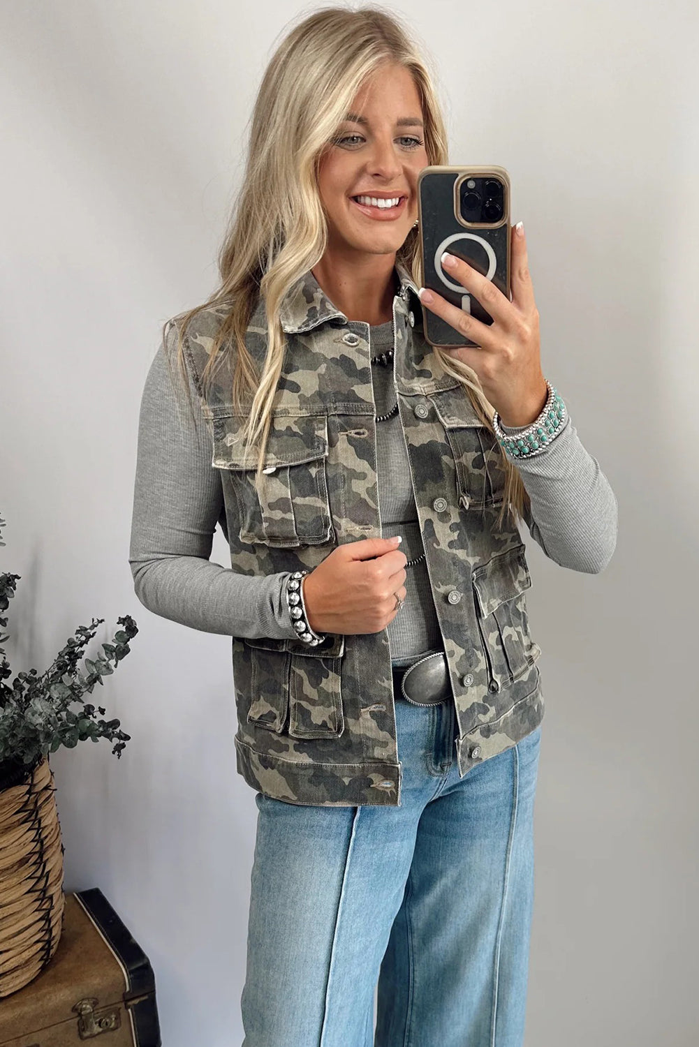 Georgina Denim Vest