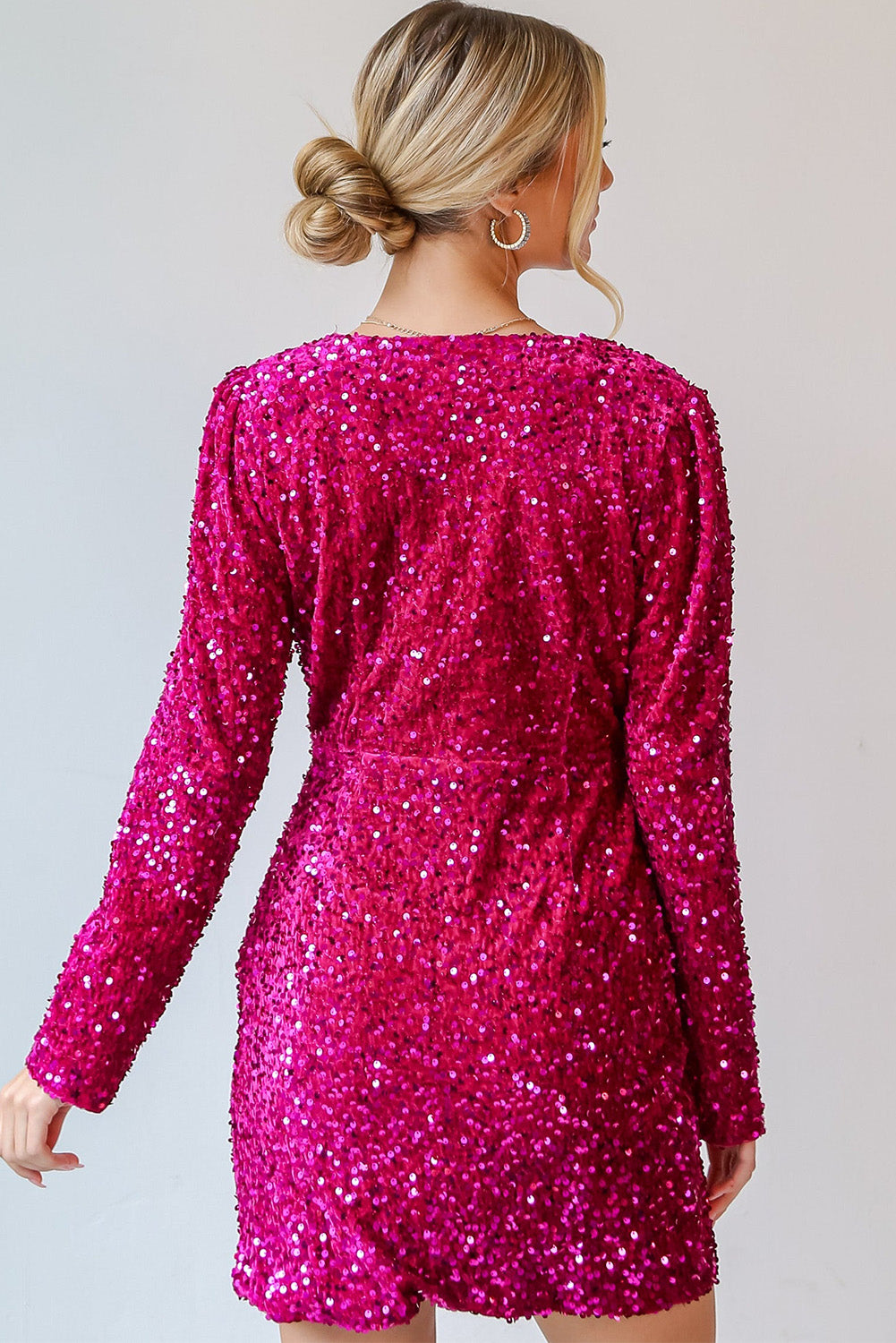 Calliope Velvet Sequin Mini Dress