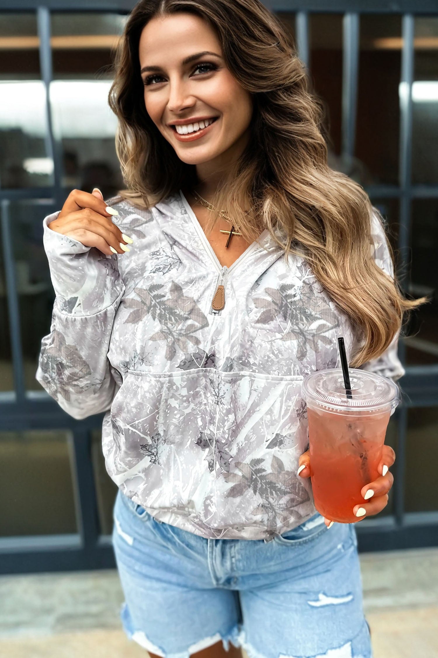 Rory Quarter Zip Hoodie