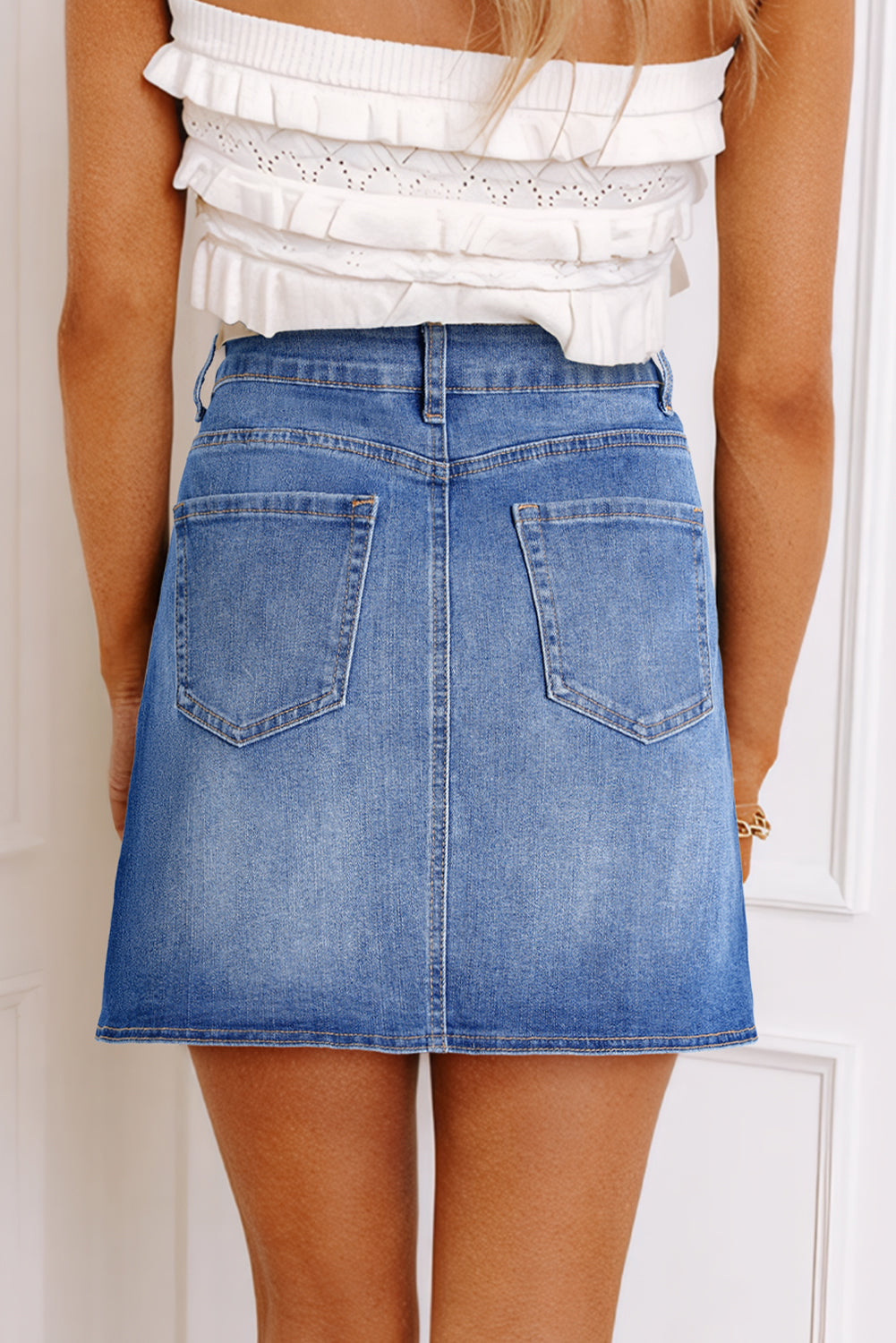Dakota Denim Skirt