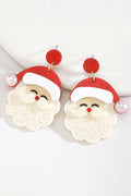 Selah Red Christmas Earrings
