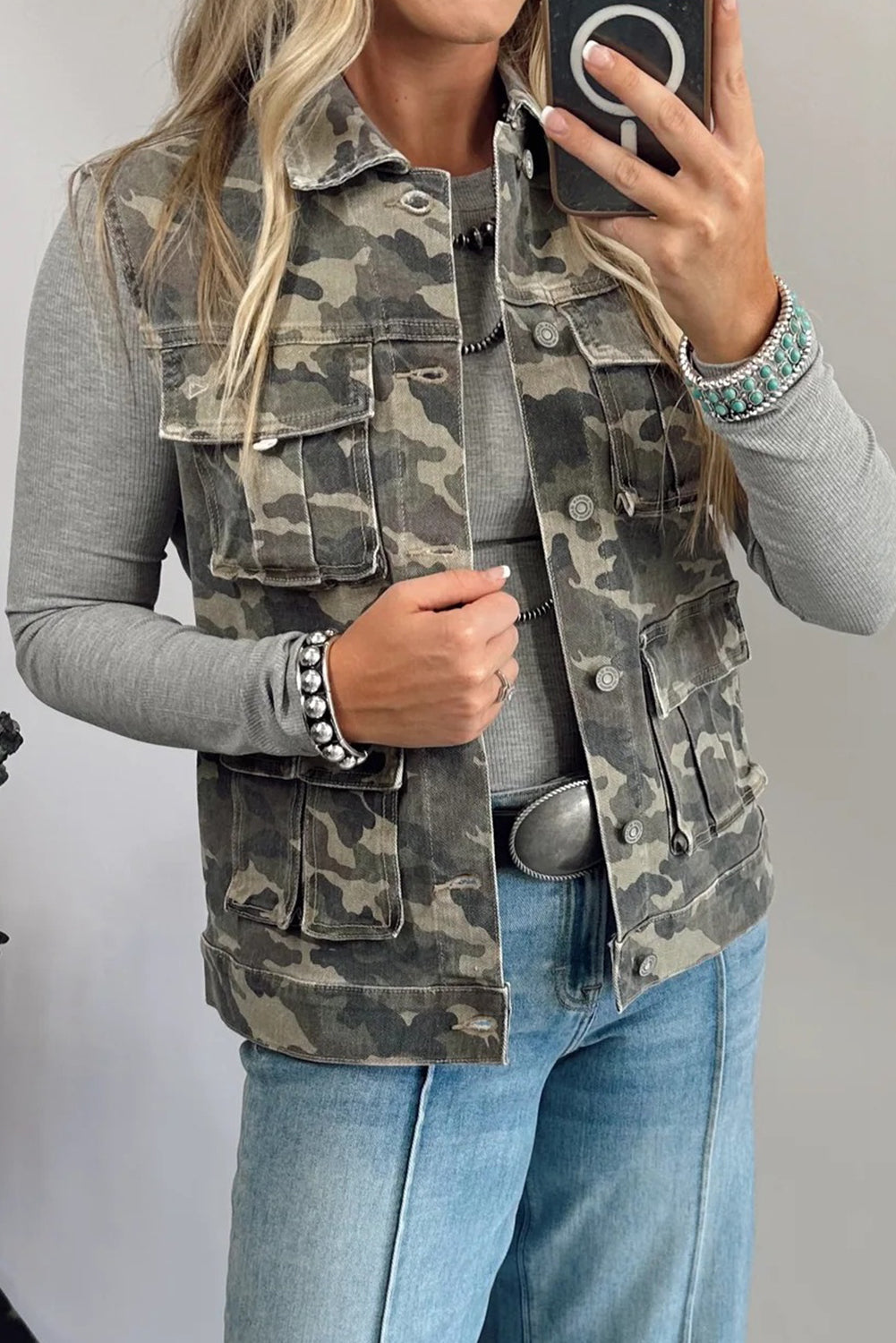 Georgina Denim Vest
