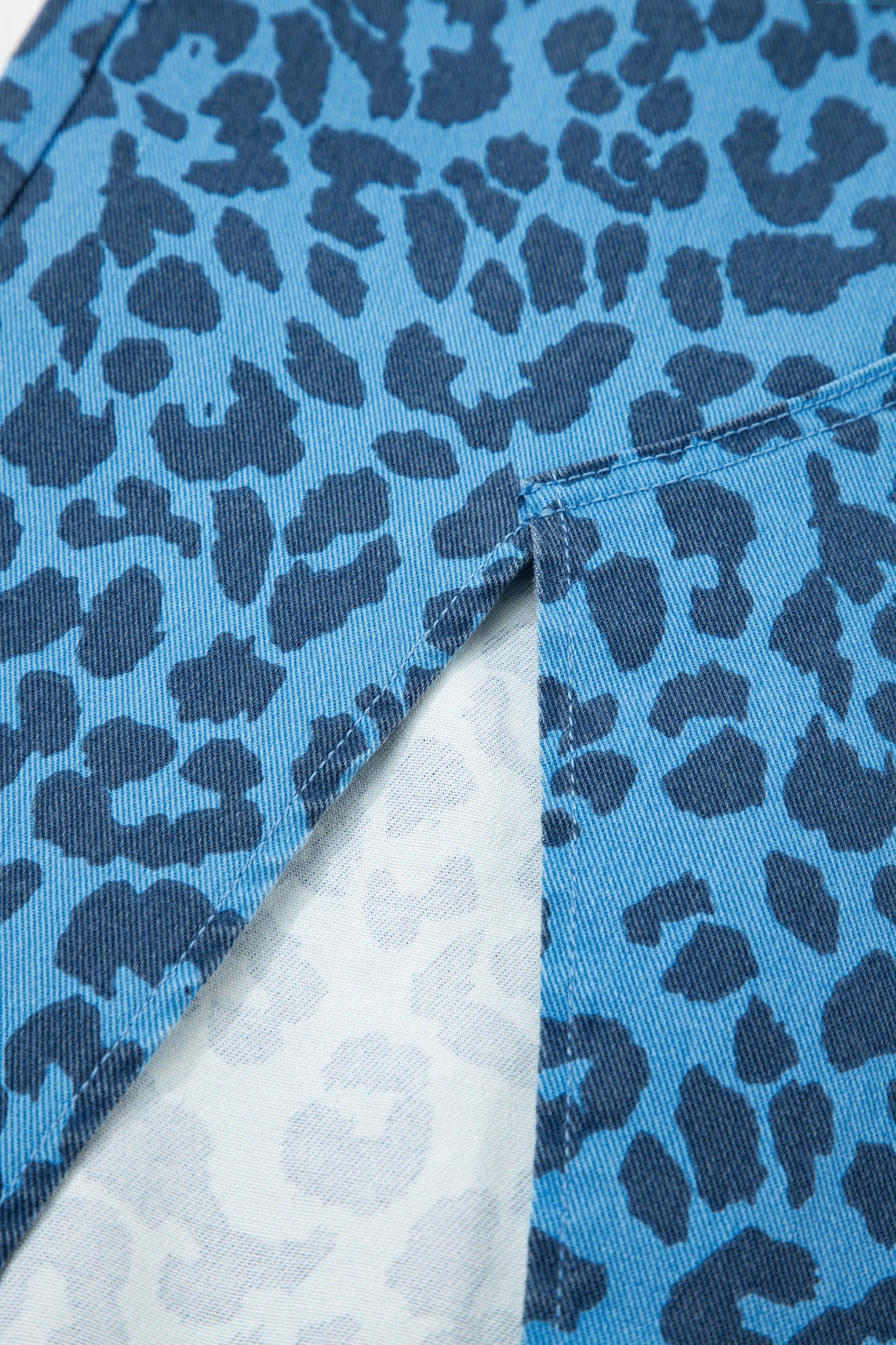 Inaya Denim Midi Skirt