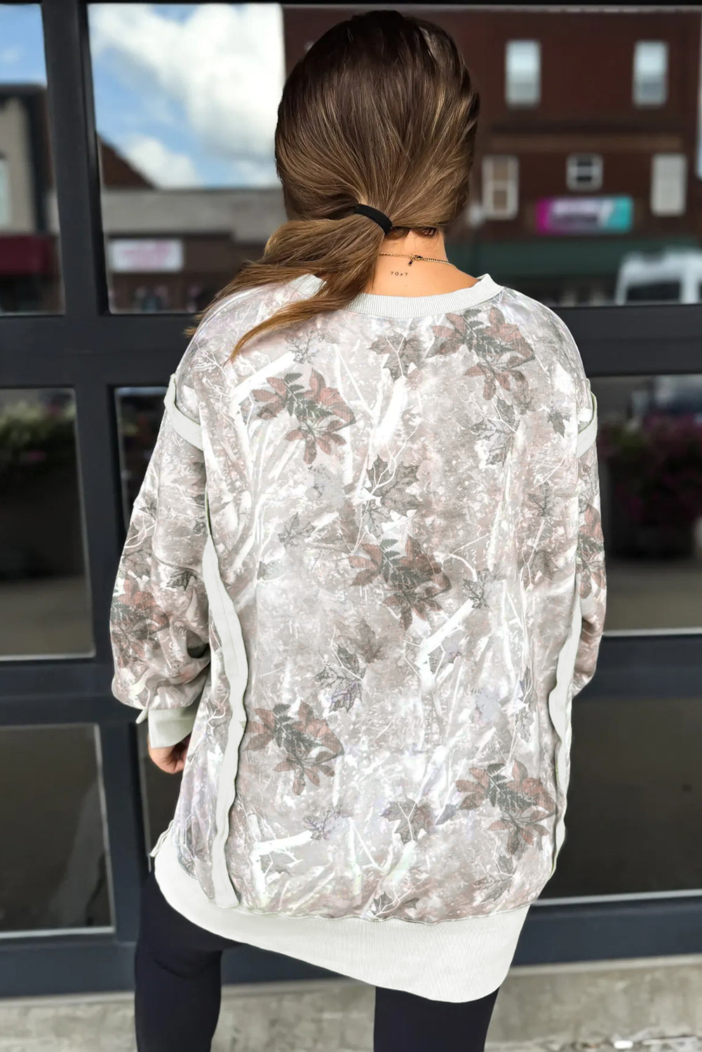 Jayla Slit Sweatshirt