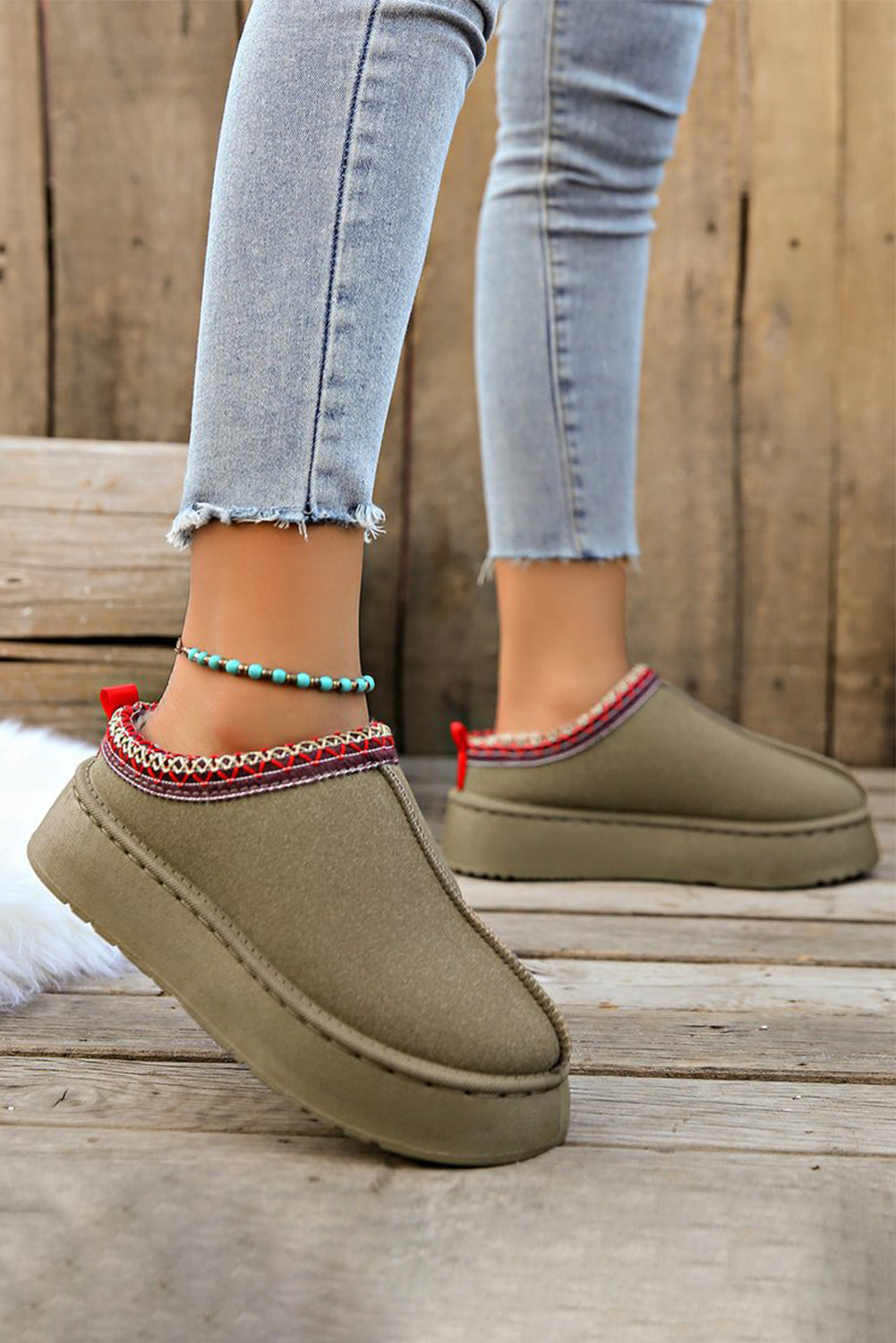 Joanna Green Slip-On Boots