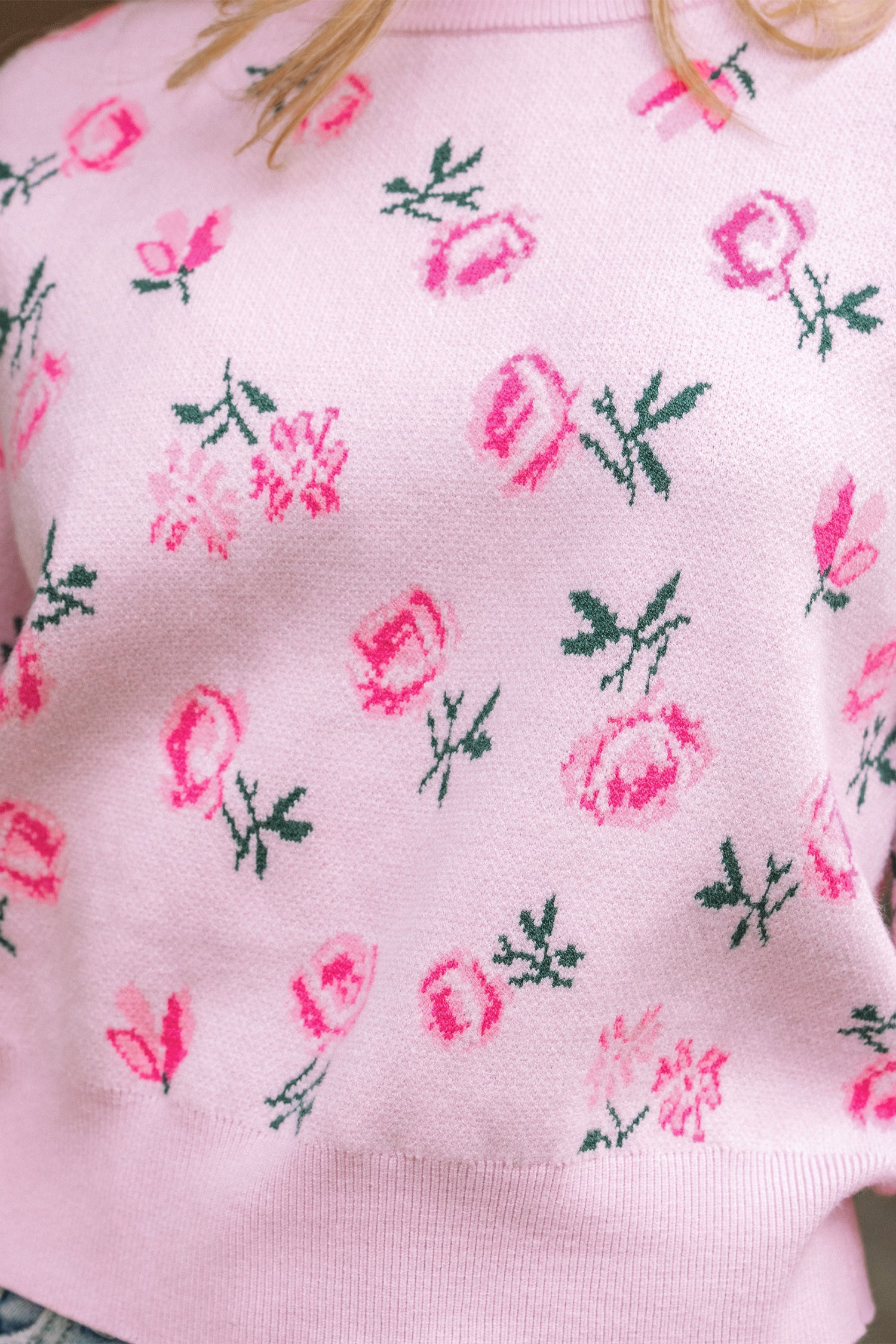 Grace Cropped Sweater