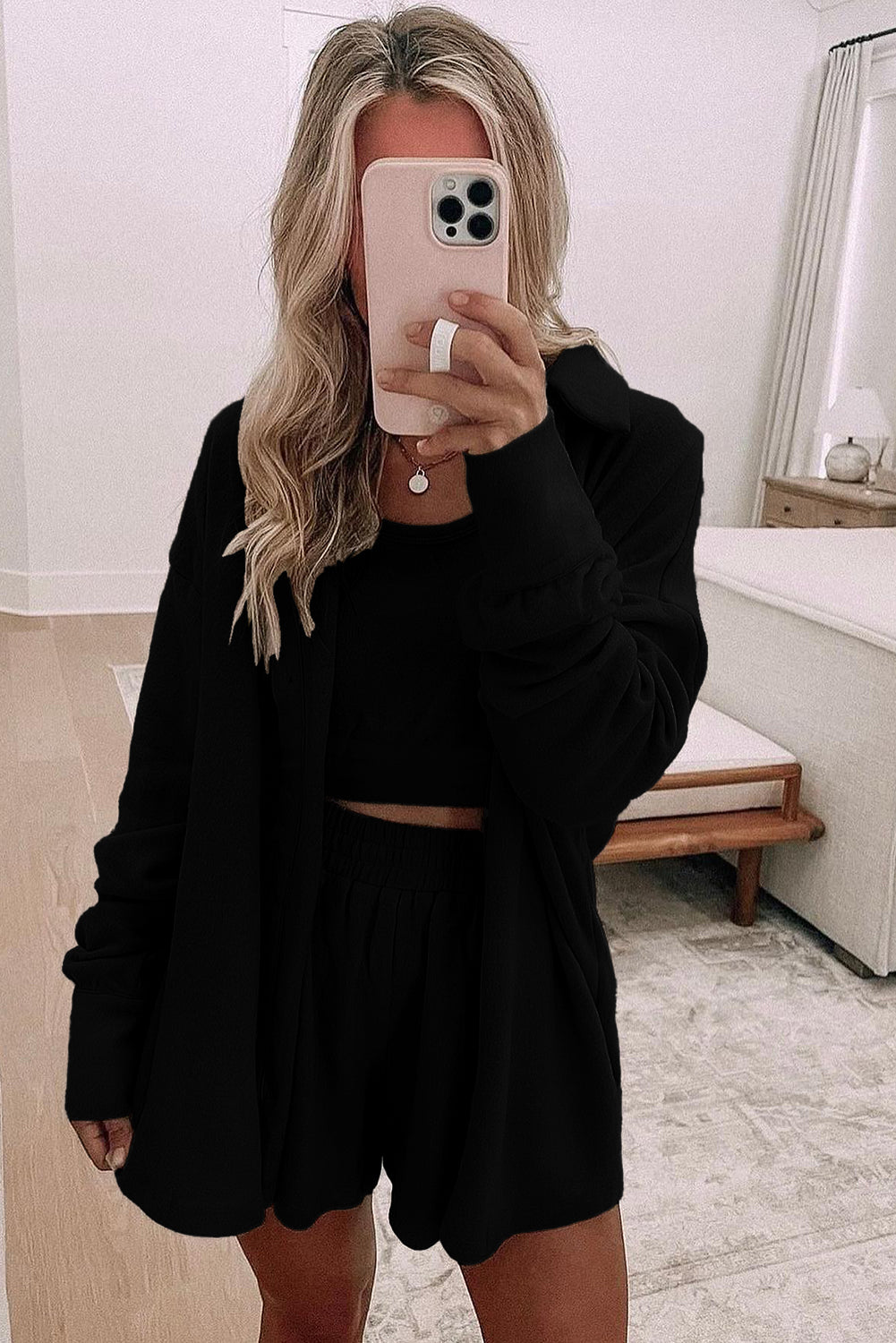 Ophelia Black 3pc Set