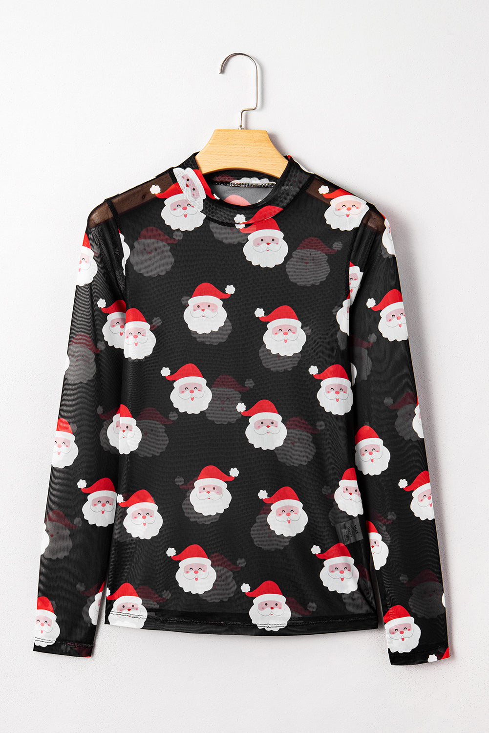 Cady Mesh Christmas Top