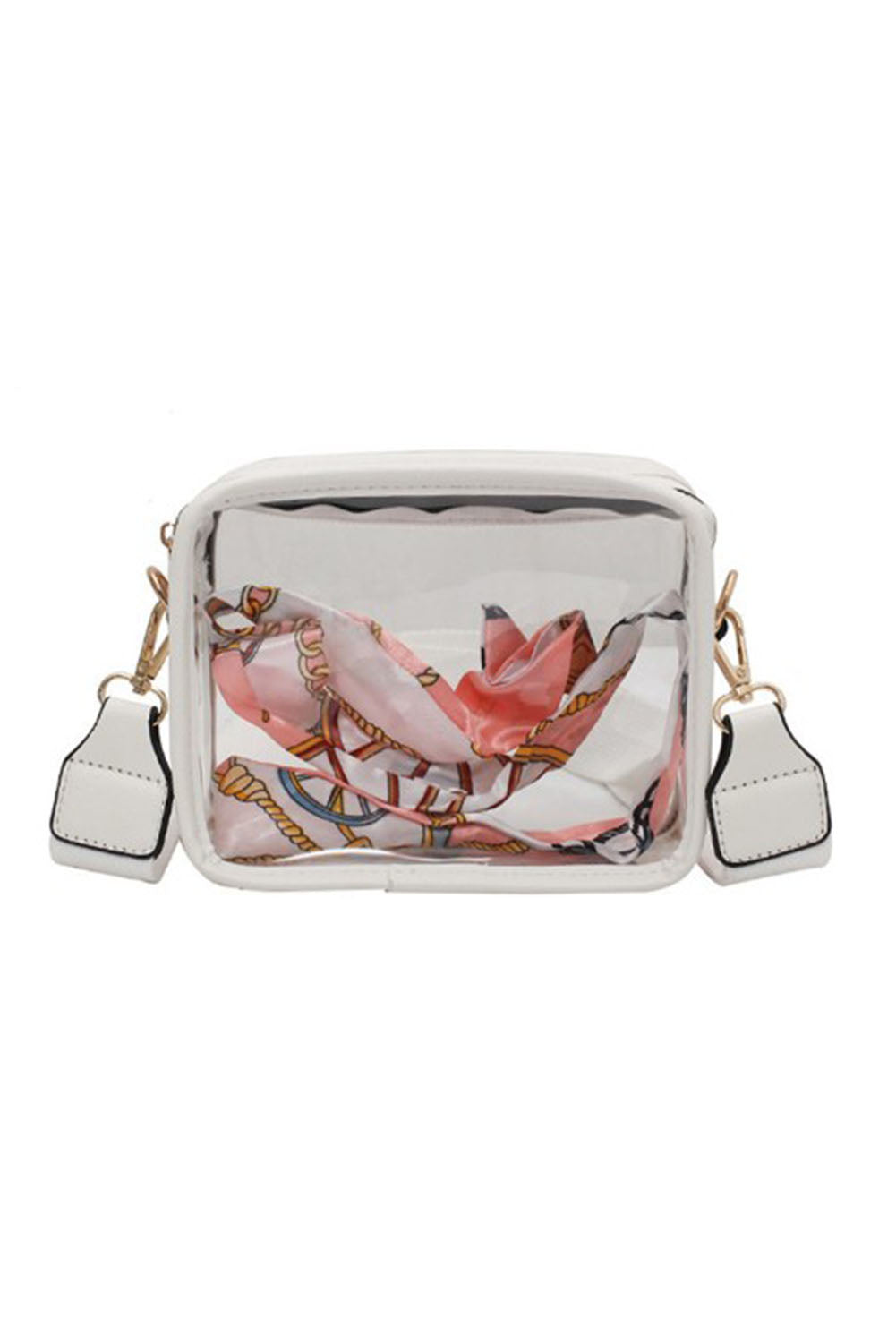 Vanessa Clear Bag White