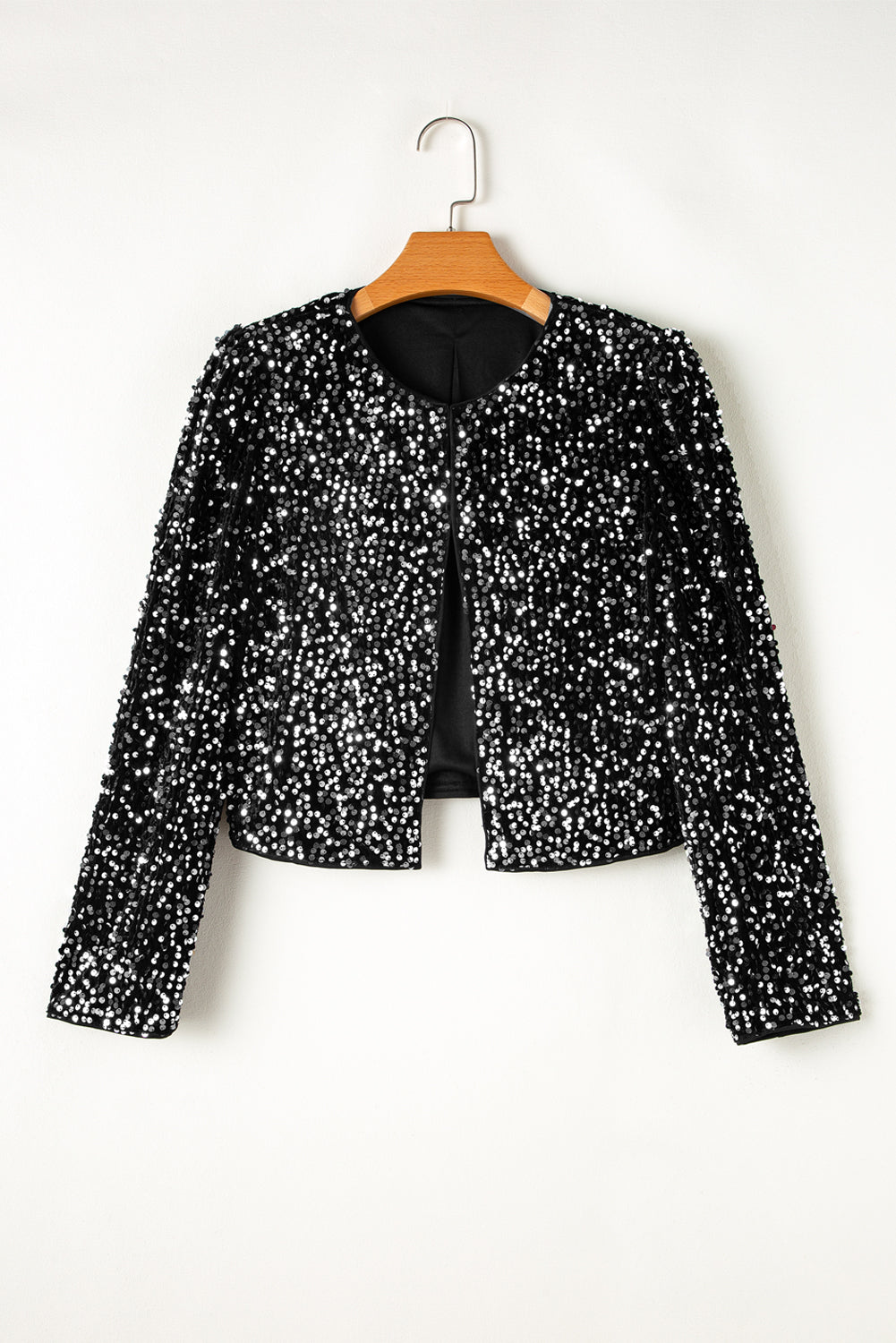 Ren Sequin Cropped Jacket
