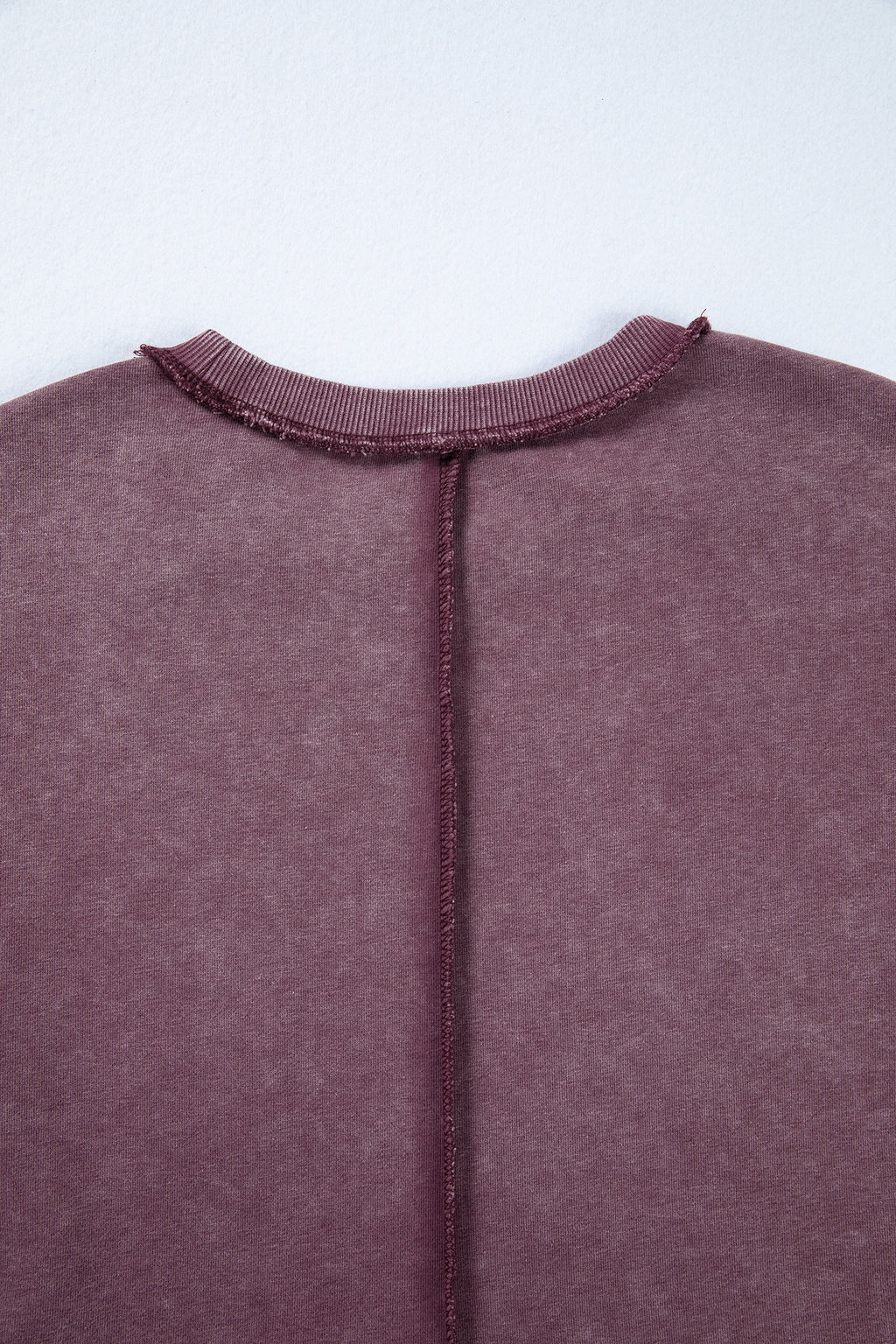 Alexis Slit Sweatshirt Red