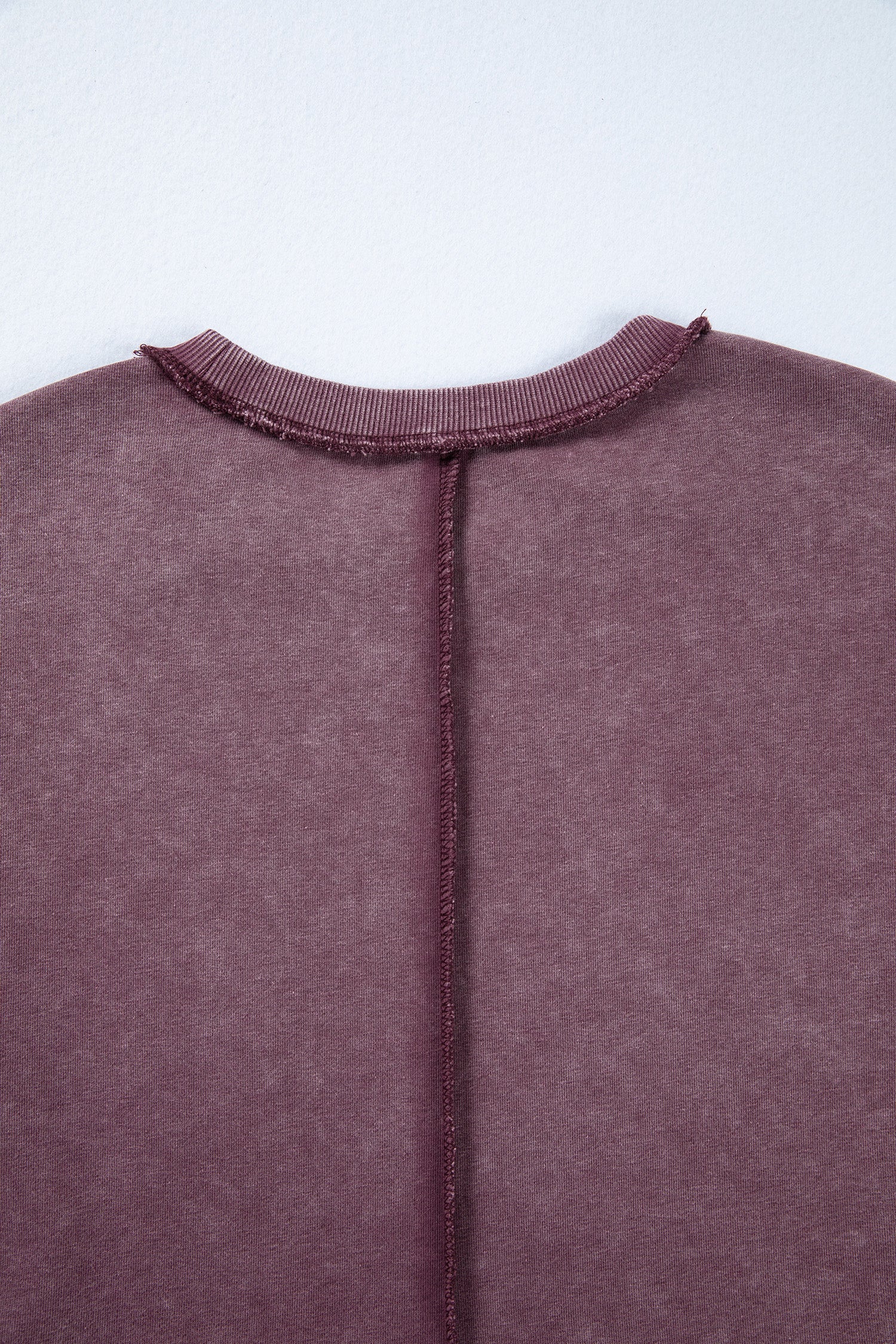 Alexis Slit Sweatshirt Red