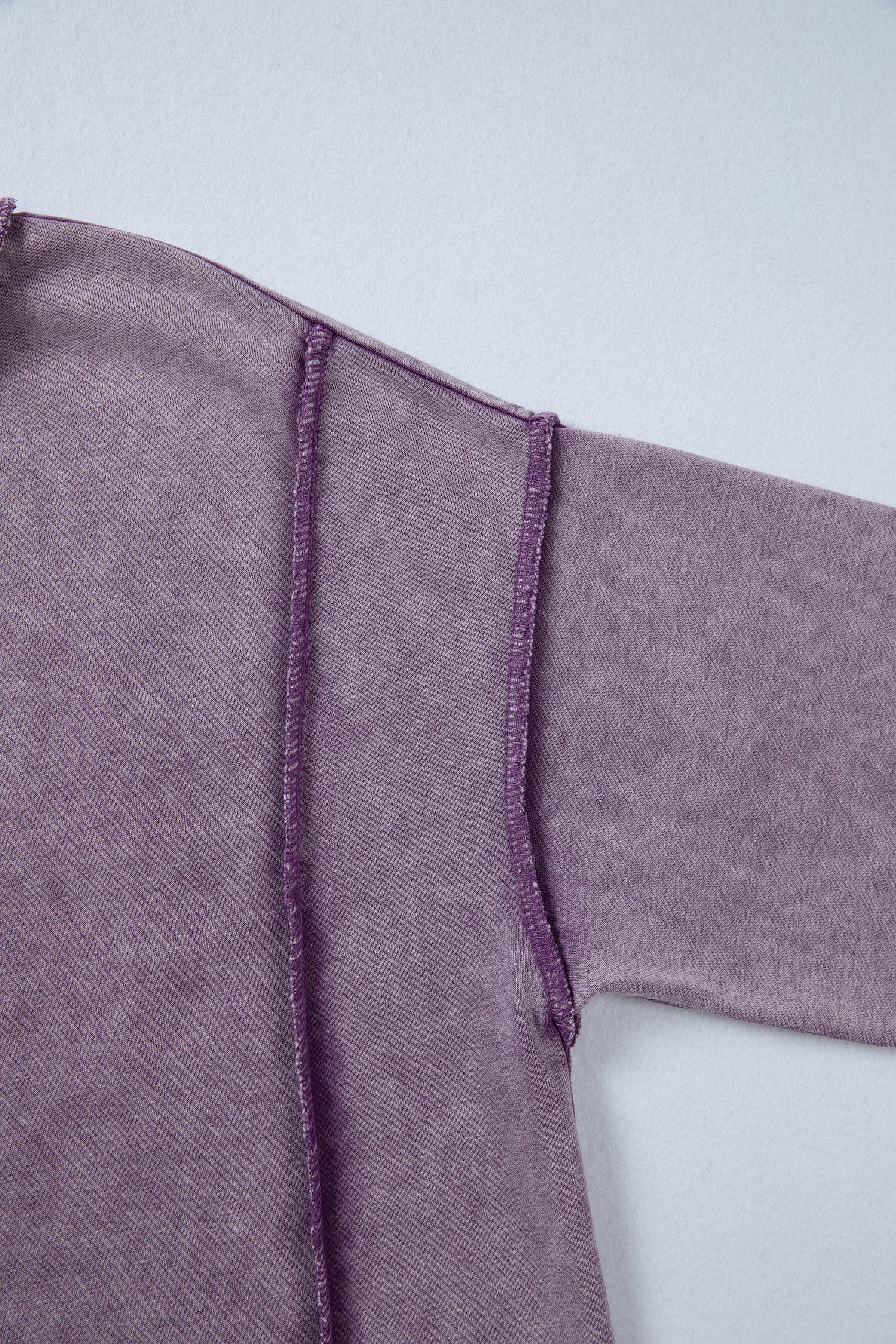 Alexis Slit Sweatshirt Purple