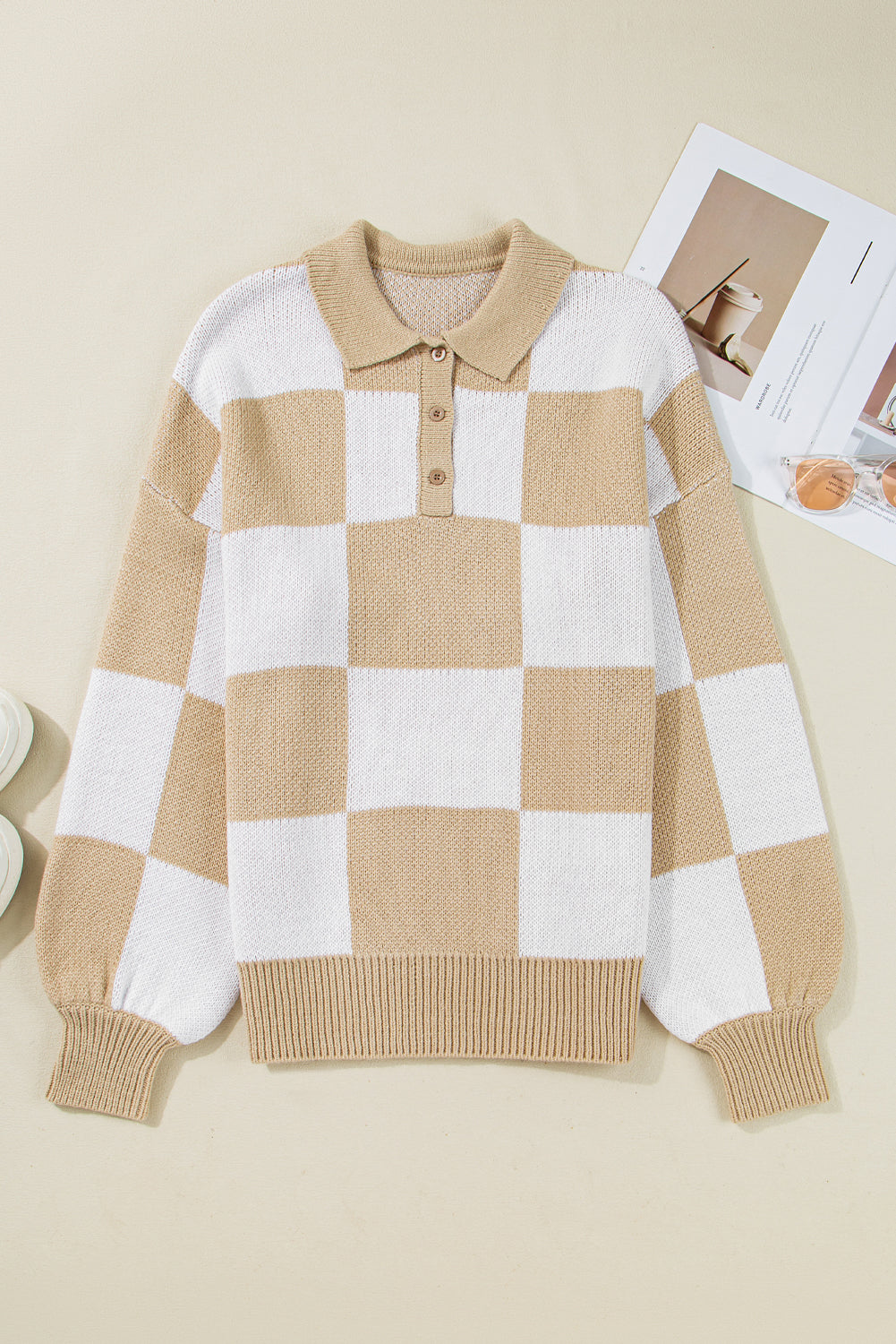 Eliana Beige Sweater