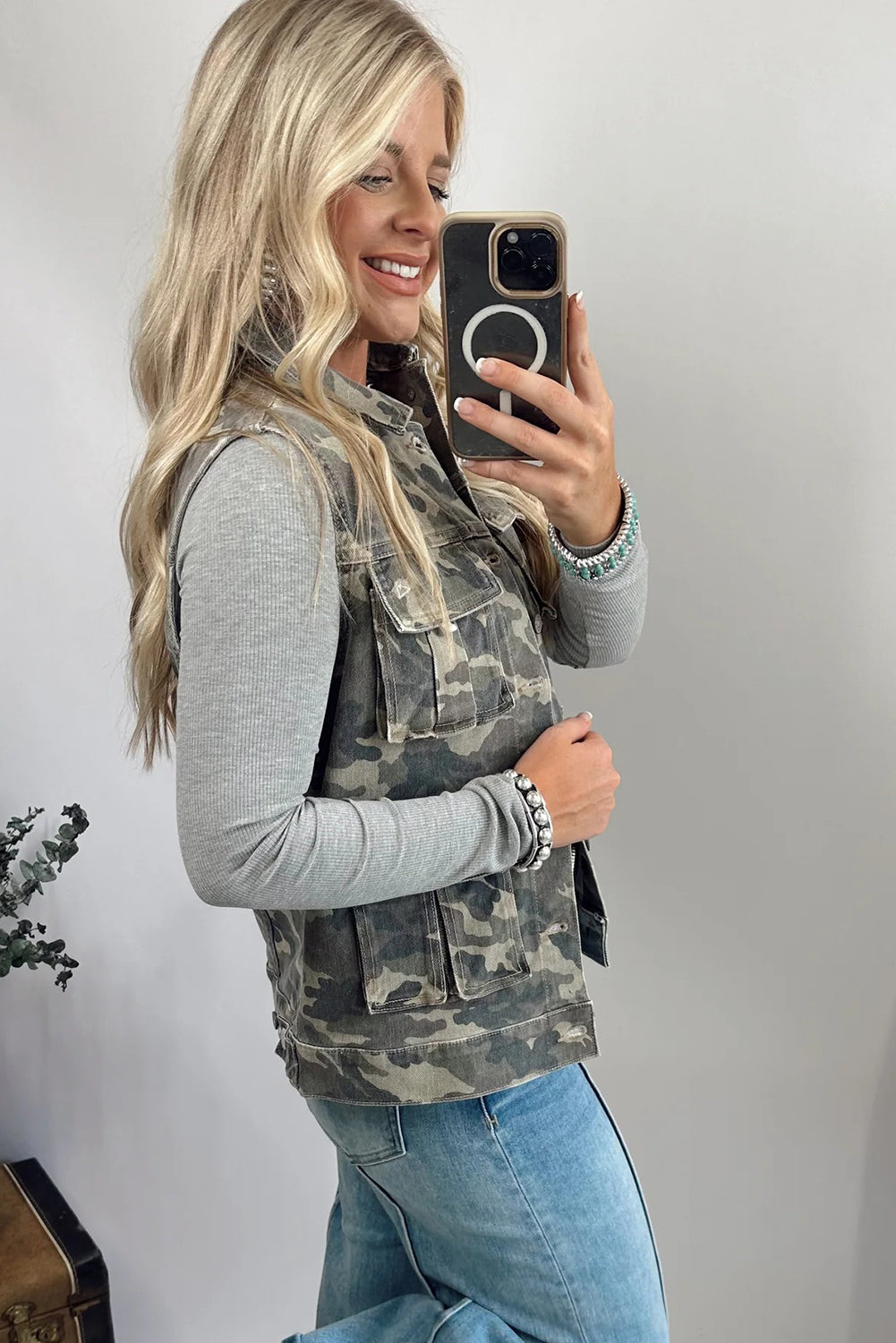 Georgina Denim Vest